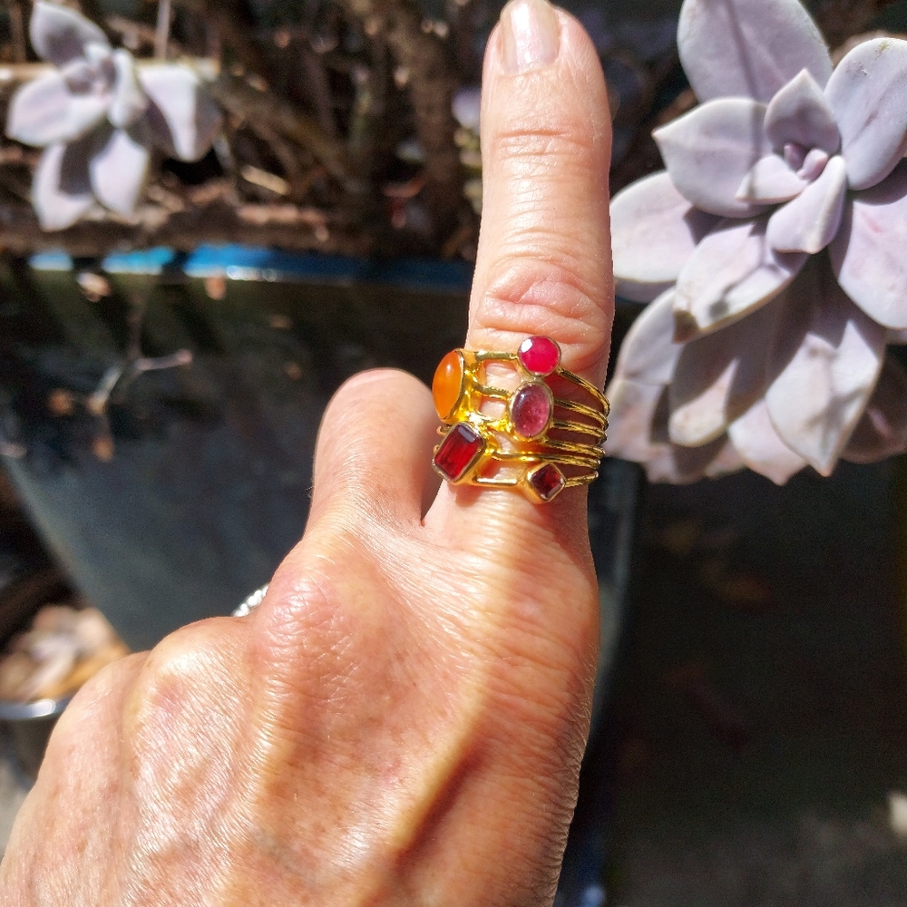 NIB Sundance Catalog "Chocolate Box" ring, size 8 - Picture 12 of 12